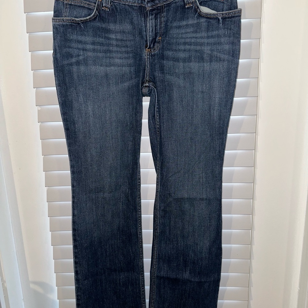 Wrangler Dark Blue Boot Cut Jeans two pairs